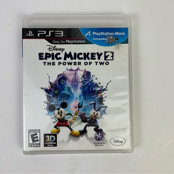 Disney Epic Mickey 2: The Power of Two (PlayStation 3, 2012) PS3 Complete - Picture 1 of 3